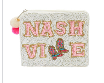 Nashville Boots Beaded Pouch – Mildred and Mable's