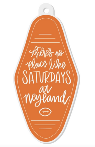 Saturday At Neyland Vintage Motel Acrylic Keychain Tennessee