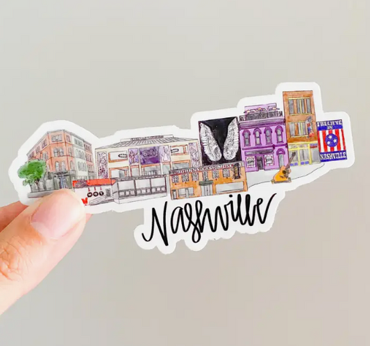 Nashville Vinyl Sticker