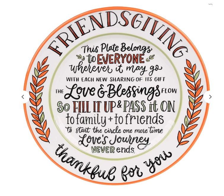 Friendsgiving Plate