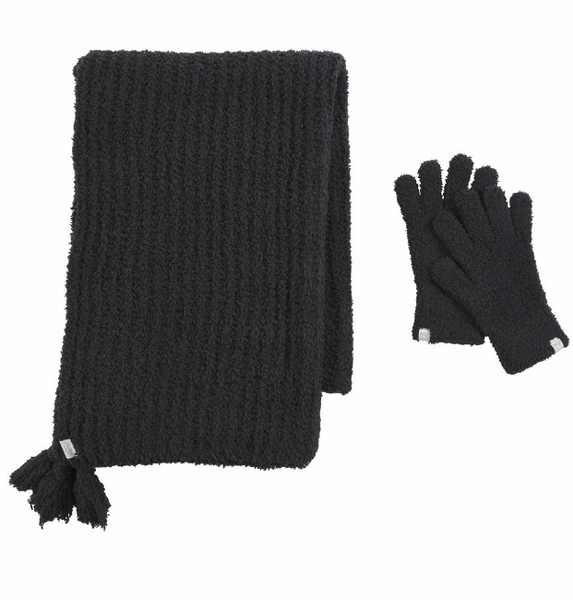 CHENILLE GLOVE AND SCARF