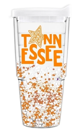 Acrylic Glitter Tennessee Tumbler