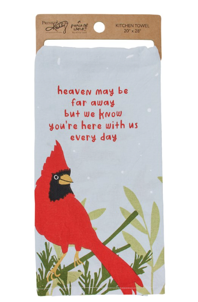 Here With Us Every Day Kitchen Towel