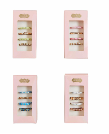 BRIGHT LAYERING RING SETS