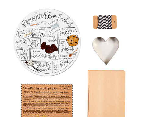 CHOCOLATE CHIP COOKIE RECIPE TIN SET