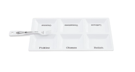 OUTDOOR CONDIMENT BOARD SET