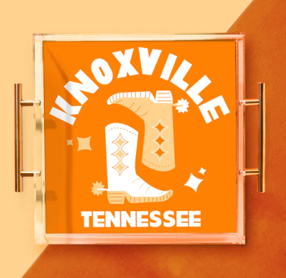 Knoxville Kickoff Large Tray