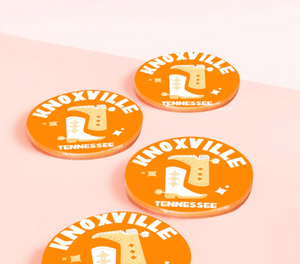 Knoxville Kickoff Coasters - Set of 2