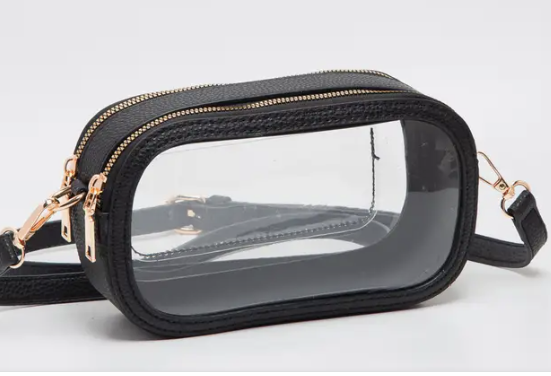 Stadium Clear Oval Crossbody Bags