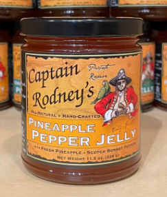 Captain Rodney's Private Reserve - Pineapple Pepper Jelly