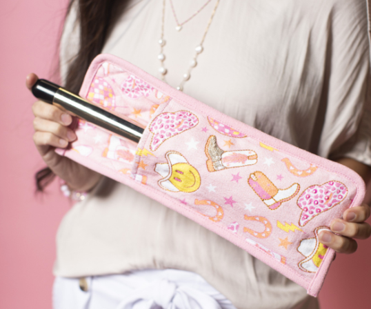 PINK DISCO COWGIRL HAIR TOOLS SLEEVE