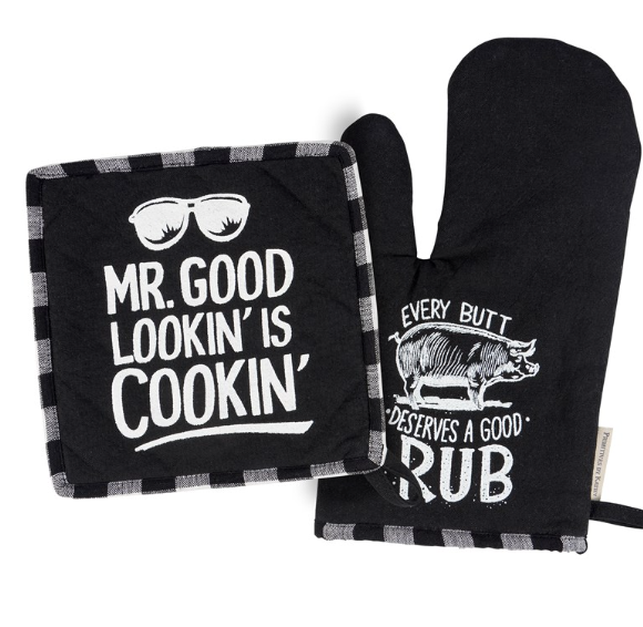 Deserves A Good Rub Kitchen Set