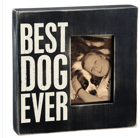 Best Dog Ever Box Frame