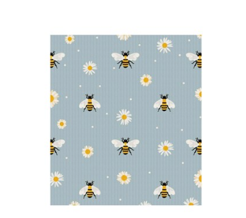 Reusable Dish Cloth, Bee, Set of 2