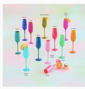 SUGAR PLUM CHAMPAGNE FLUTE