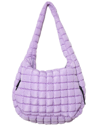 Oversized Quilted Tote Bag