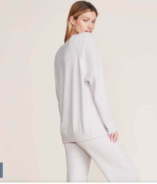 CozyChic Lite® Rib Blocked Pant- Silver