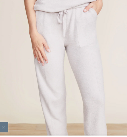 CozyChic Lite® Rib Blocked Pant- Silver