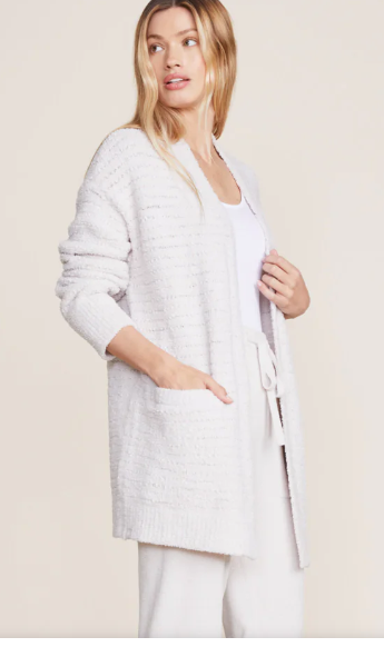 CozyChic® Boucle Welt Pocket Cardigan