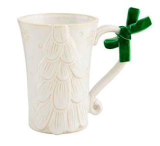 Tree White Christmas Mug