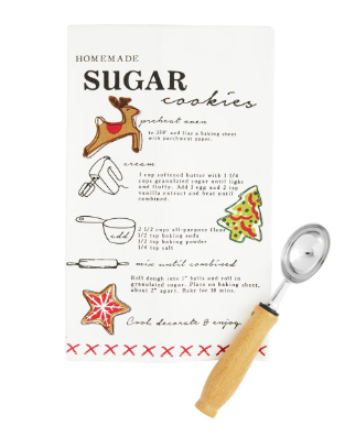 Sugar Cookies Recipe Towel Set