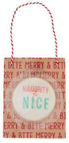 Naughty or Nice Light Up Ball Toy