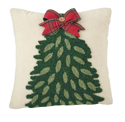 Tree Tartan Hook Pillow