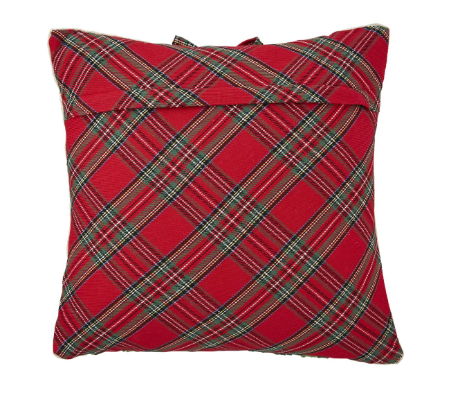 Tree Tartan Hook Pillow