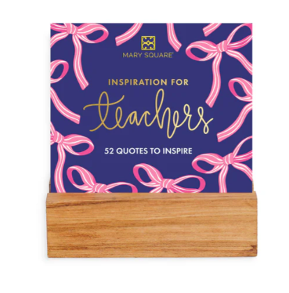 Inspiration For Teachers- Card Block