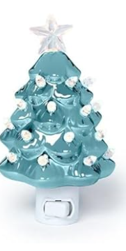 Metallic Christmas Tree Nightlight