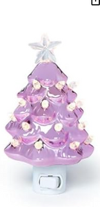 Metallic Christmas Tree Nightlight