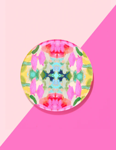 Pink Paradise Coaster Laura Parks - Tart by Taylor