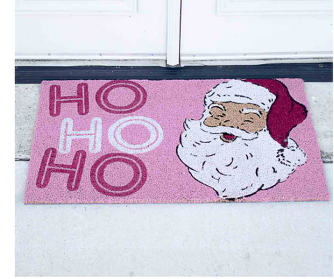 HoHoHo Santa Coir Doormat