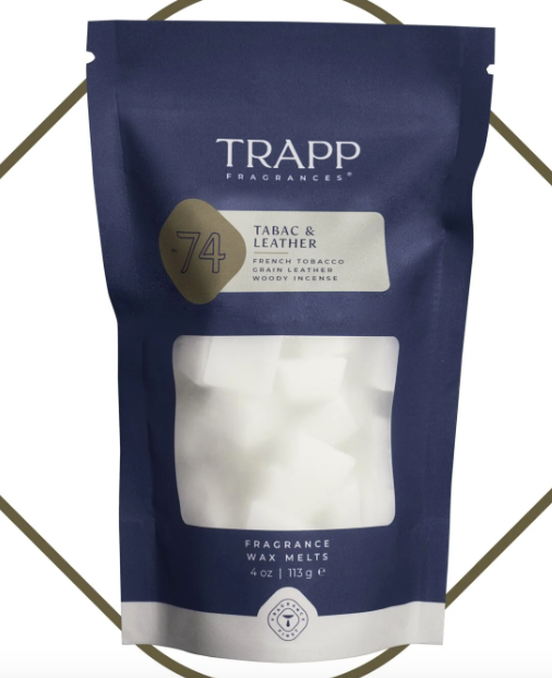 No. 74 Tabac & Leather 4 oz. Fragrance Wax Melts