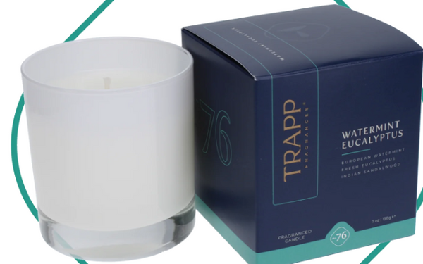TrappNo. 76 Watermint Eucalyptus 7 oz. Signature Candle
