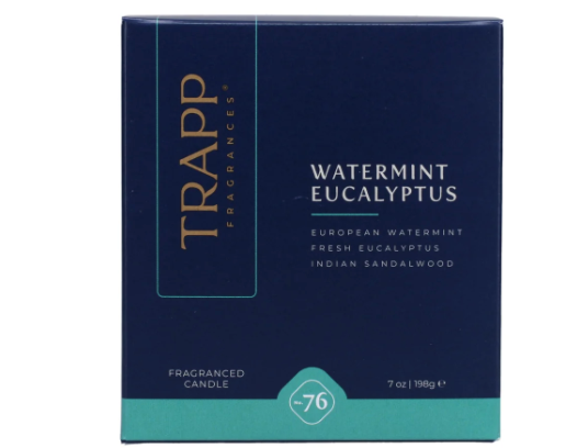TrappNo. 76 Watermint Eucalyptus 7 oz. Signature Candle