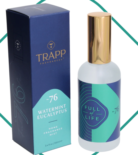 TrappNo. 76 Watermint Eucalyptus 3.4 oz. Fragrance Mist