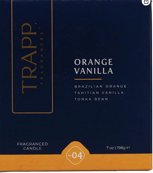 Trapp - No. 4 Orange Vanilla - 7 oz. Signature Candle