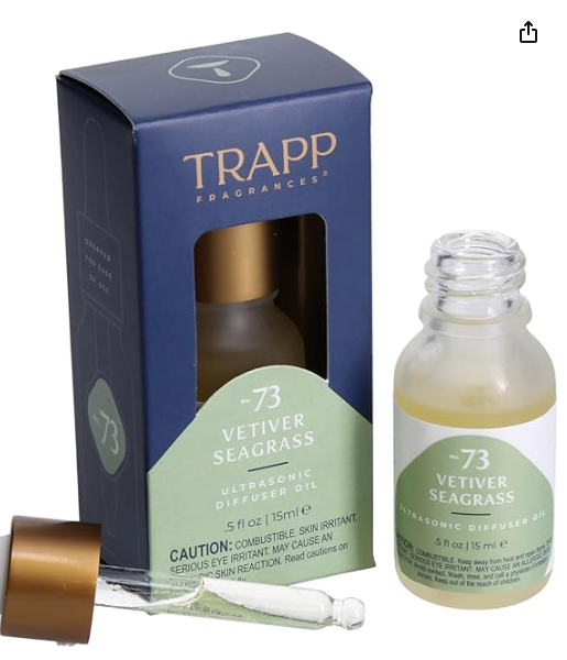 Trapp No. 73 Vetiver Seagrass 0.5 oz. Ultrasonic Diffuser Oil
