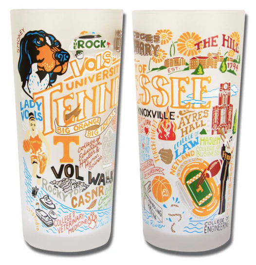 University of Tennessee Glass Set