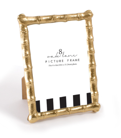 Picture Frame-Gold Bamboo 5x7