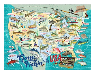 Gone Fishin' in the USA