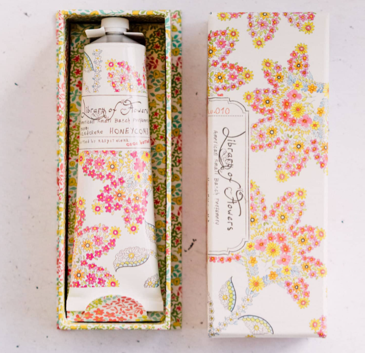 Library of Flowers Honeycomb Handcreme