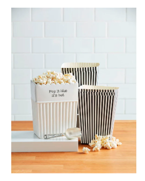 Popcorn Bucket & Bag Set