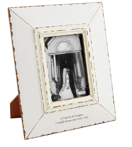Choose You Every Time Distressed Frame