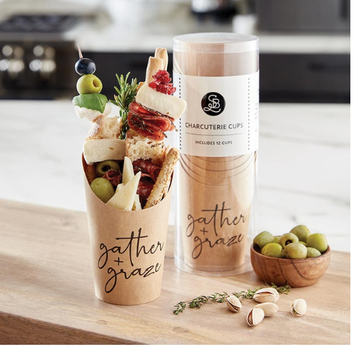 Paper Charcuterie Cups - Set of 12
