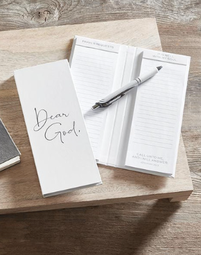 Face to Face Notepad - Dear God