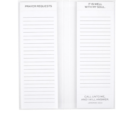 Face to Face Notepad - Dear God