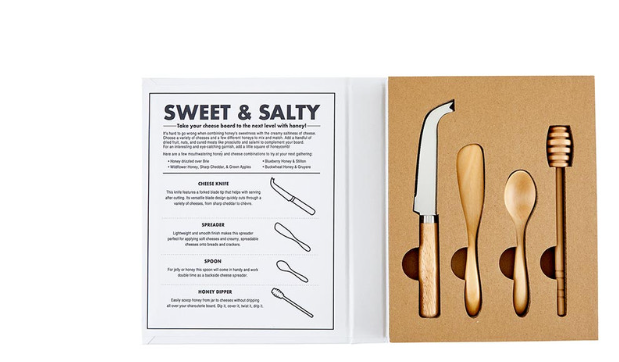 Cheese & Honey Book Box - Bee's Knees