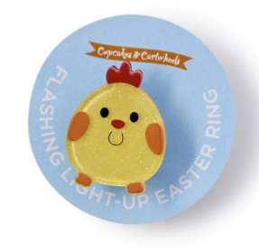 Easter Light Up Adjustable Ring
